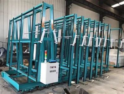 전기 유리 랙킹 시스템 슬라이딩 플레이트 재료 유리 시트 유리 저장 시스템